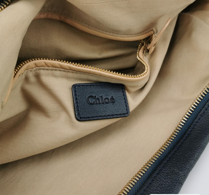 Chloe Paraty Bag Blue 250211781058990