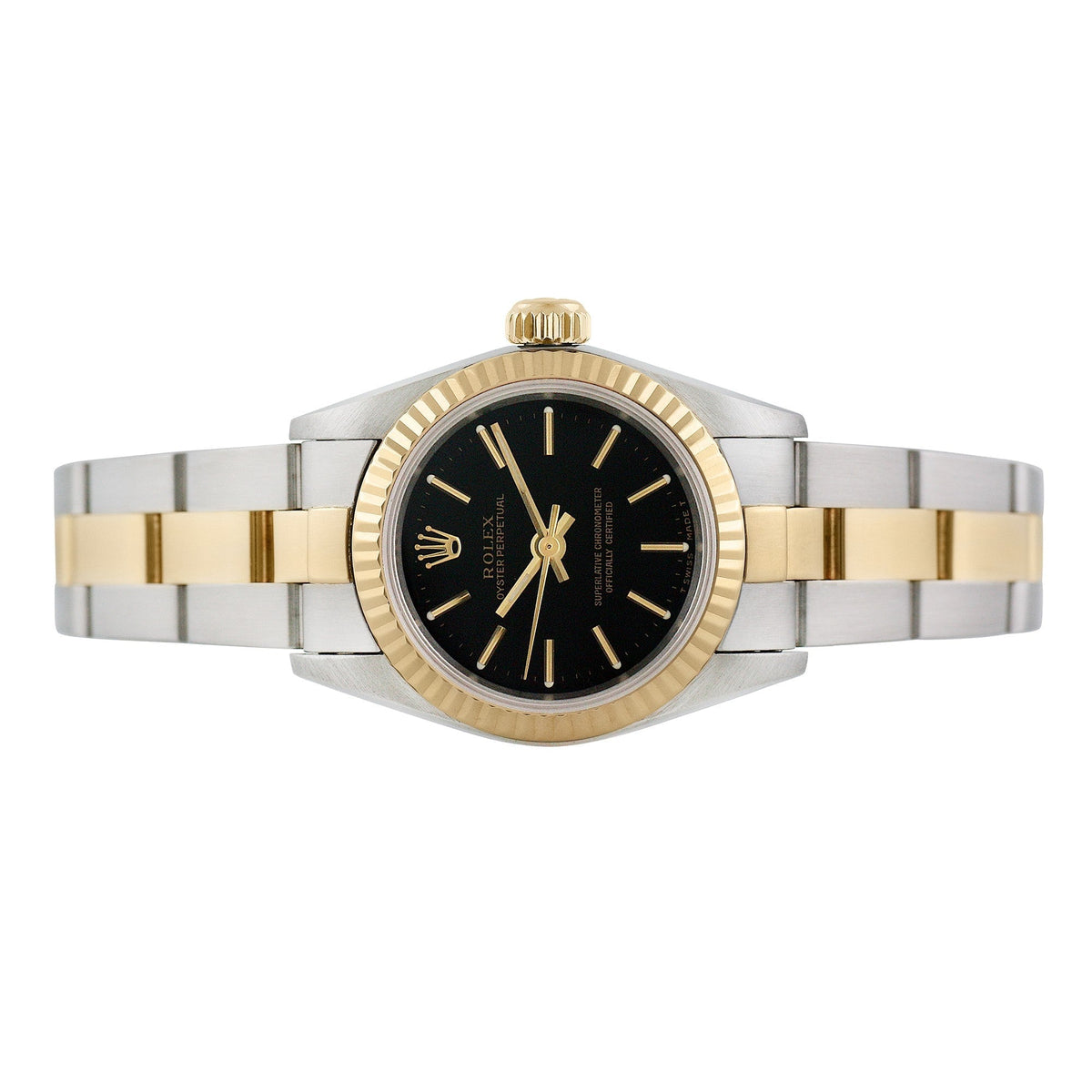Rolex Ladies Two-tone Oyster Perpetual, item #26