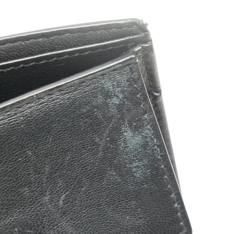 balenciaga Leather Logo Bifold Wallet