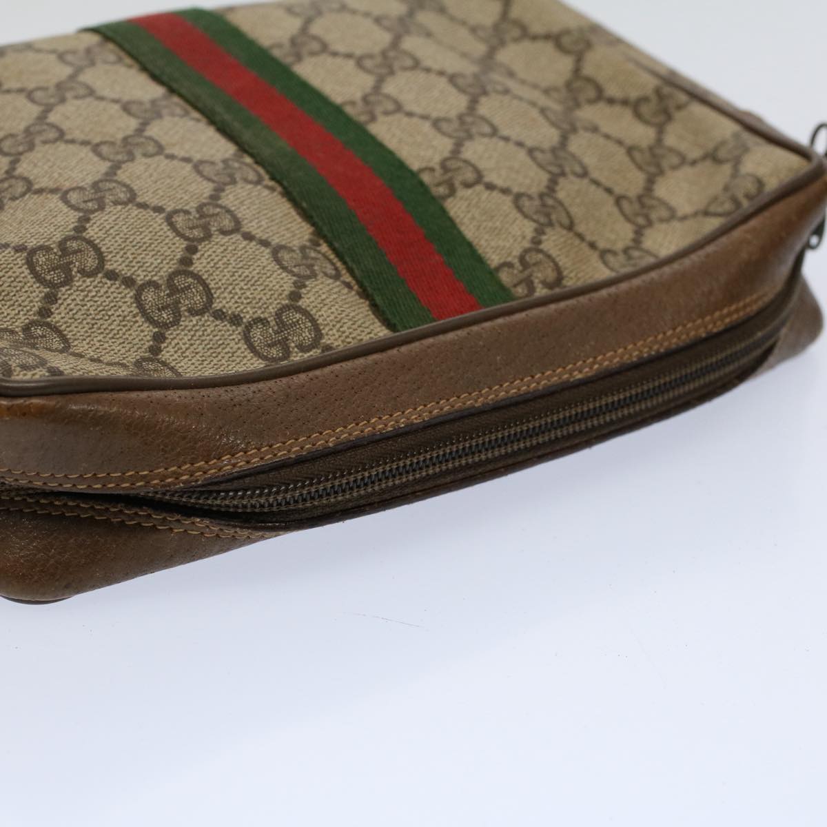 GUCCI Web Clutch Bag
