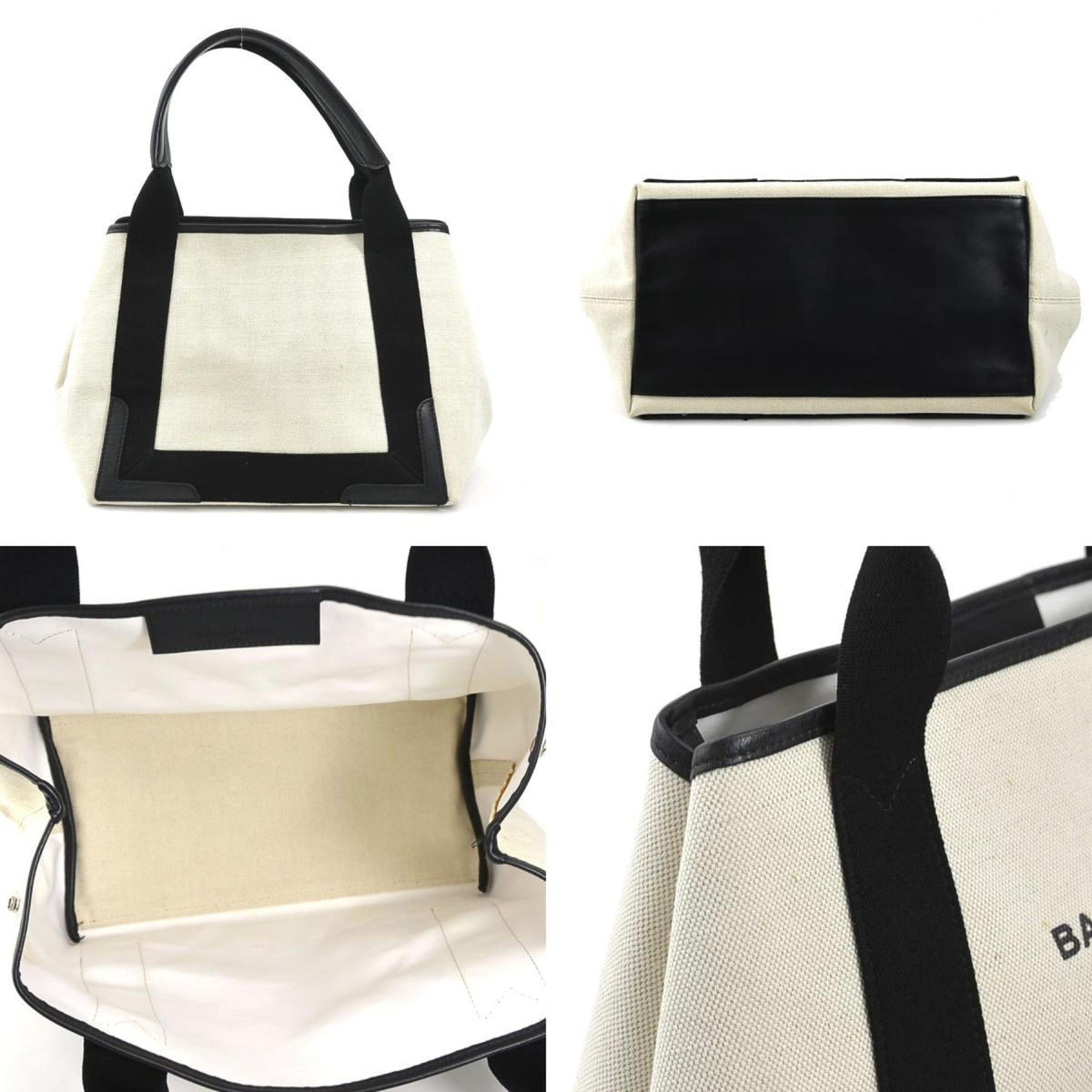 balenciaga Navy Cabas Tote