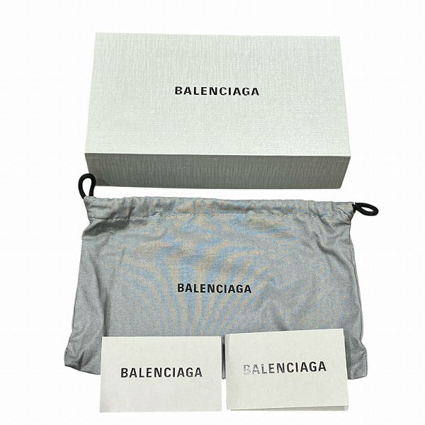 balenciaga Leather Zip-Around Wallet 551935