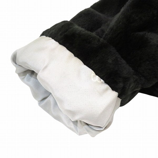 balenciaga Fur Long Coat Outerwear