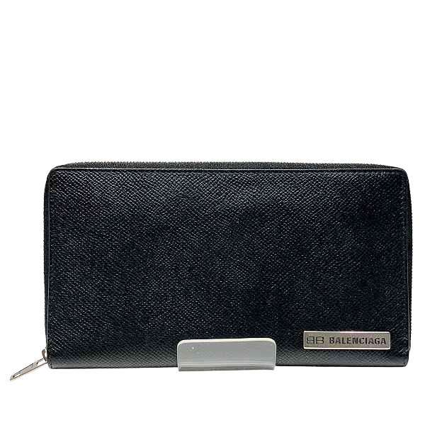 balenciaga Leather Zip-Around Wallet 674763