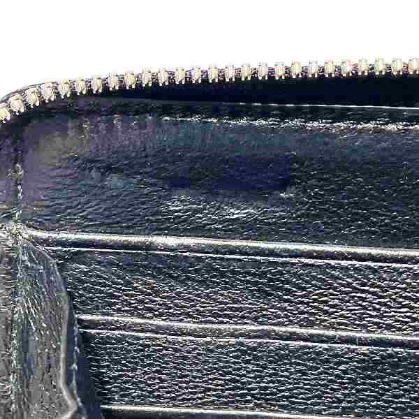 balenciaga Leather Zip-Around Wallet 674763