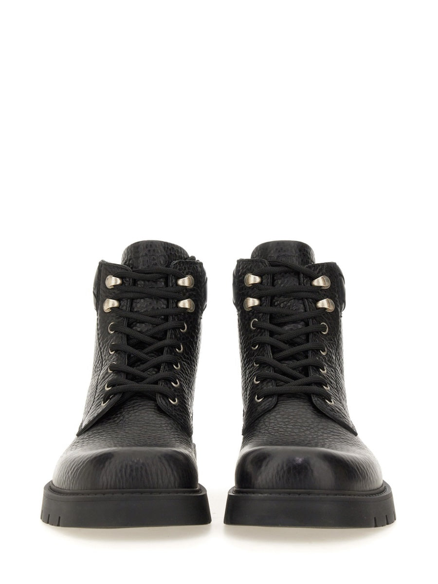 Bottega Veneta Men Lace-Up Boot "Haddock"