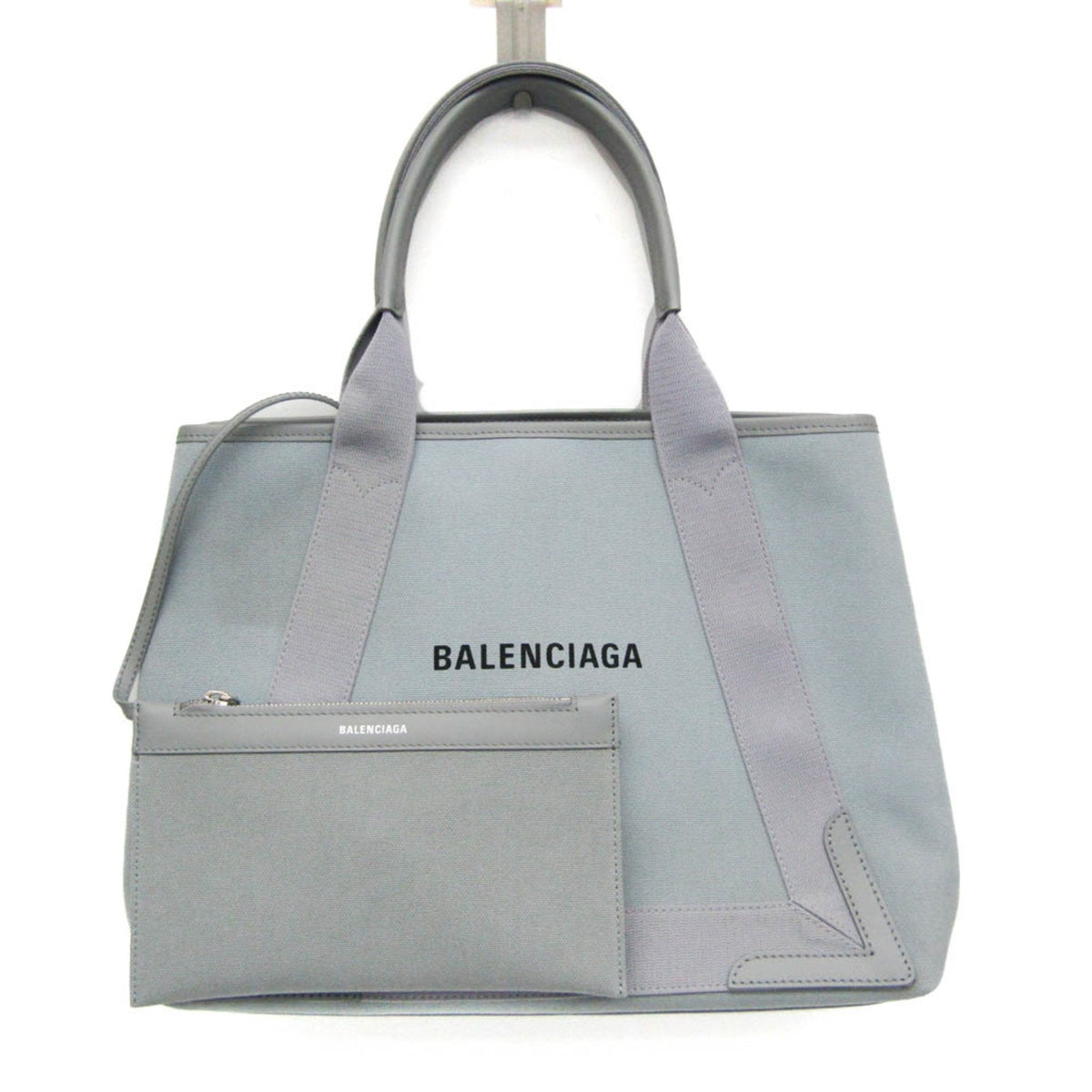 balenciaga Navy Cabas Tote