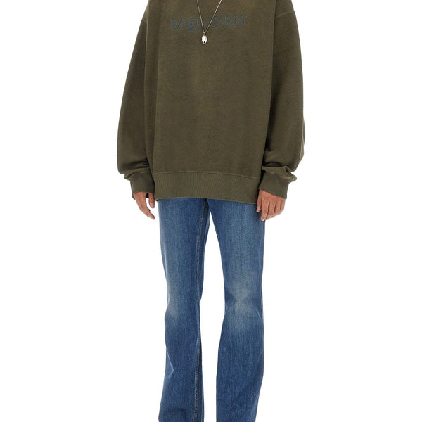Alexander Mcqueen Men Sweatshirt With Logo
