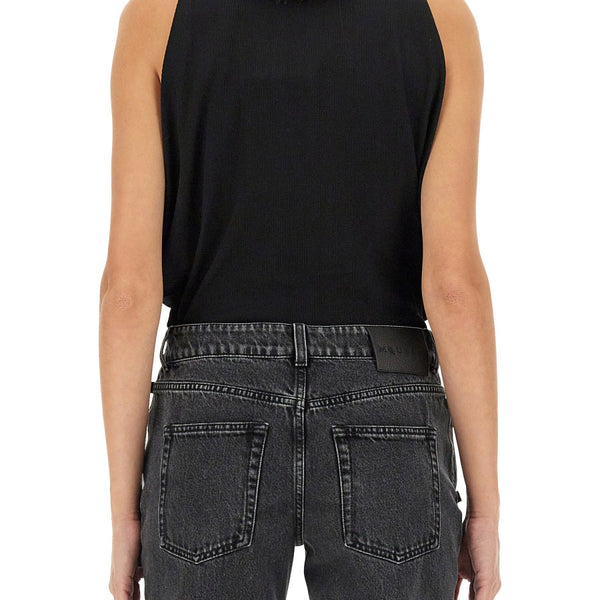 Alexander Mcqueen Women Ribbed Tank Top