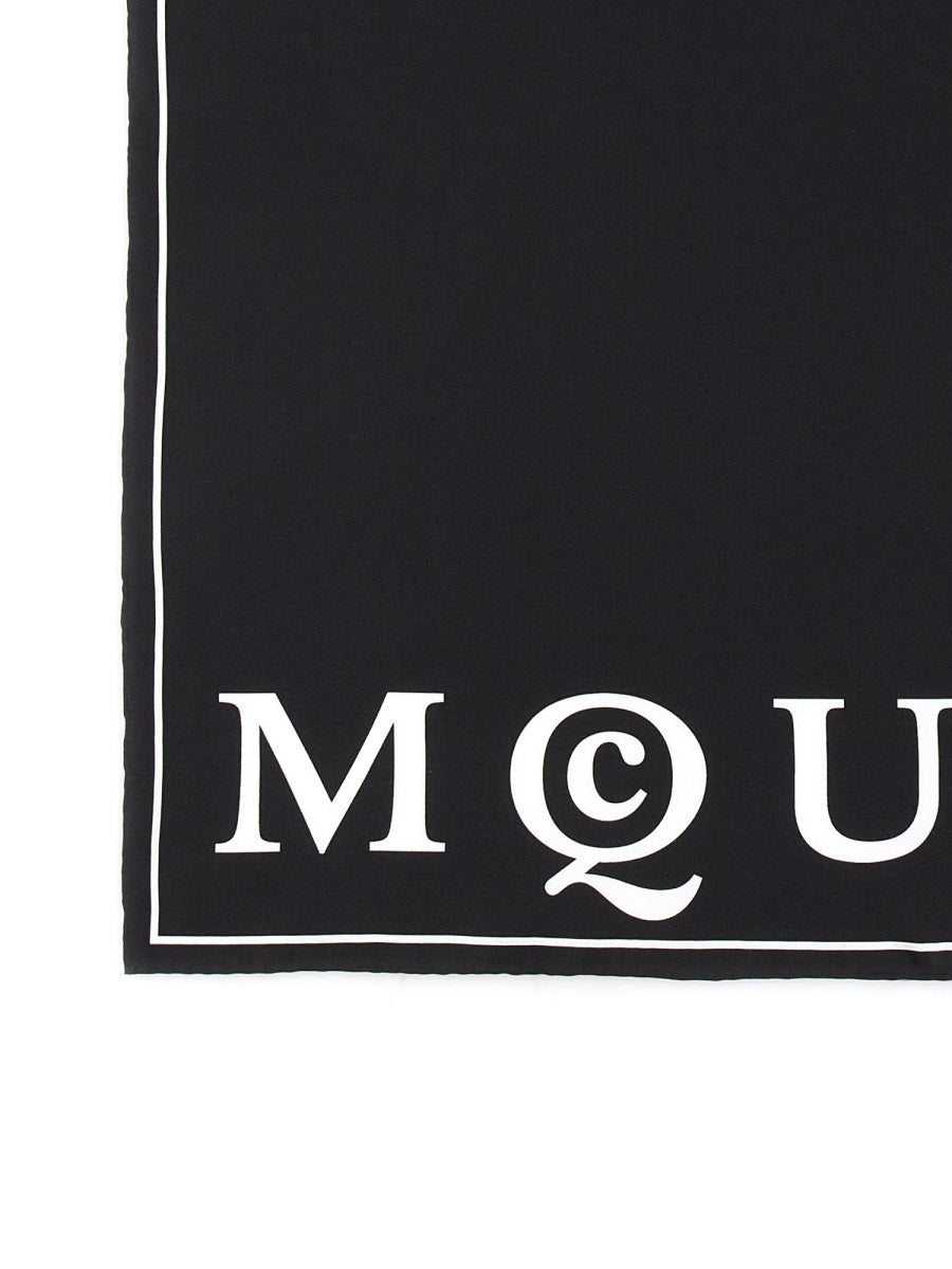 Alexander Mcqueen Women Silk Scarf