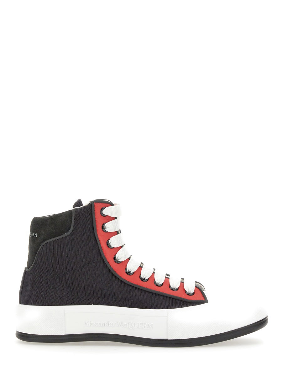 Alexander Mcqueen Men Sneaker With Logo