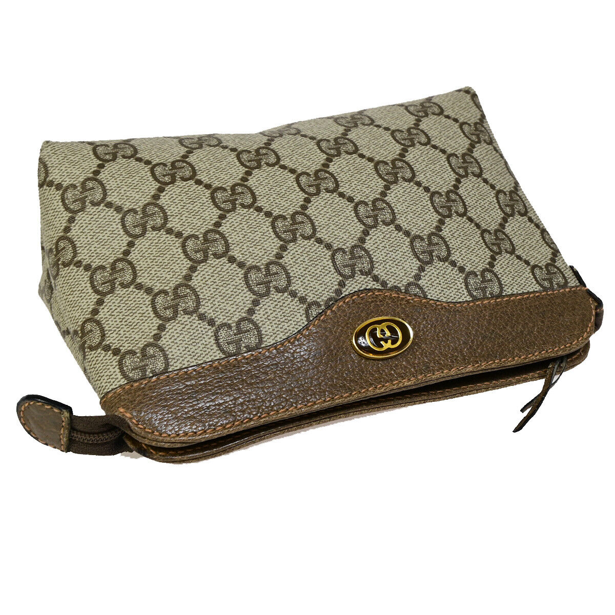 GUCCI GG canvas Clutch Bag