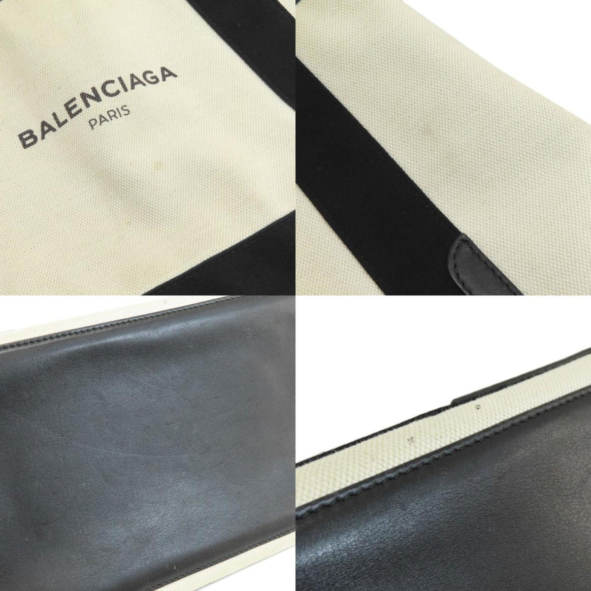 balenciaga Navy Cabas Tote