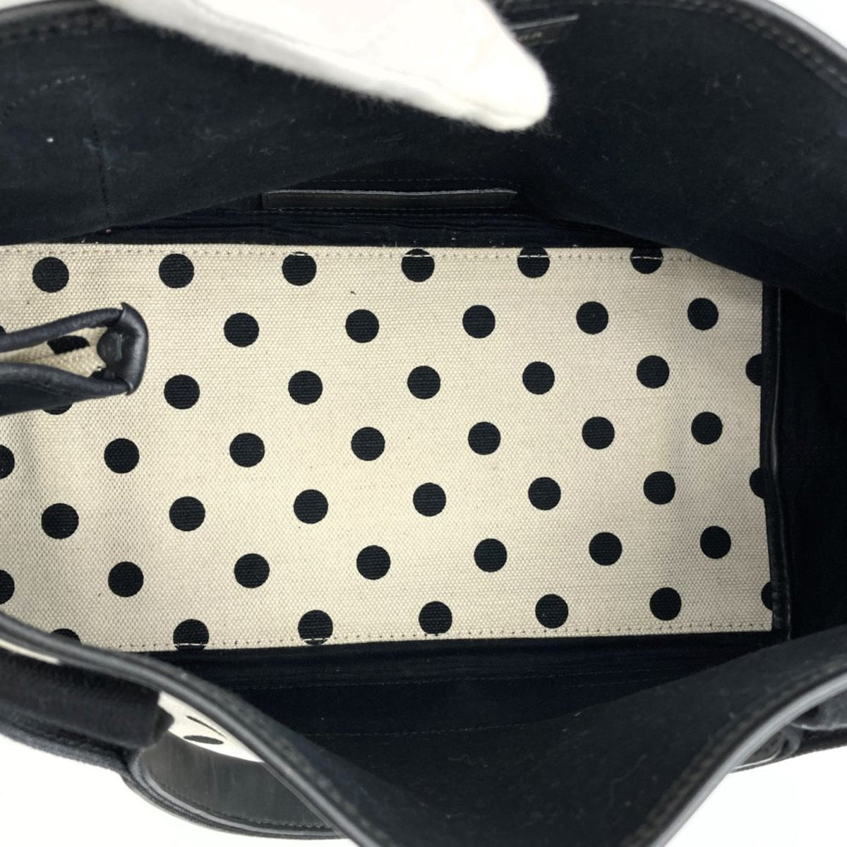 balenciaga Navy Cabas Tote