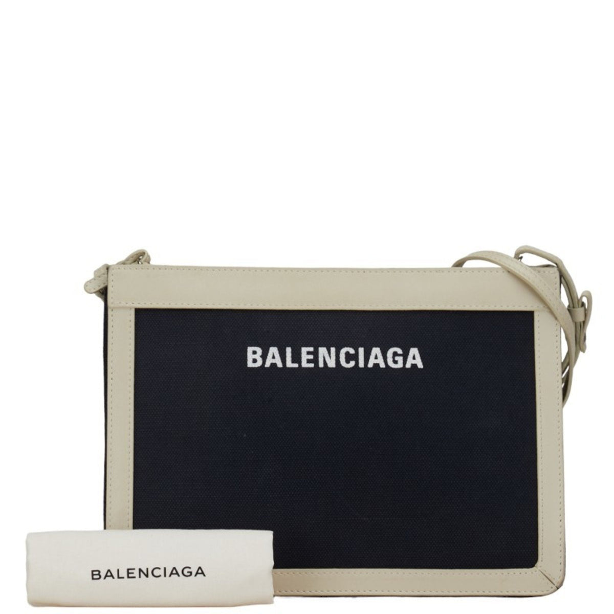 balenciaga Navy pouch Shoulder Bag