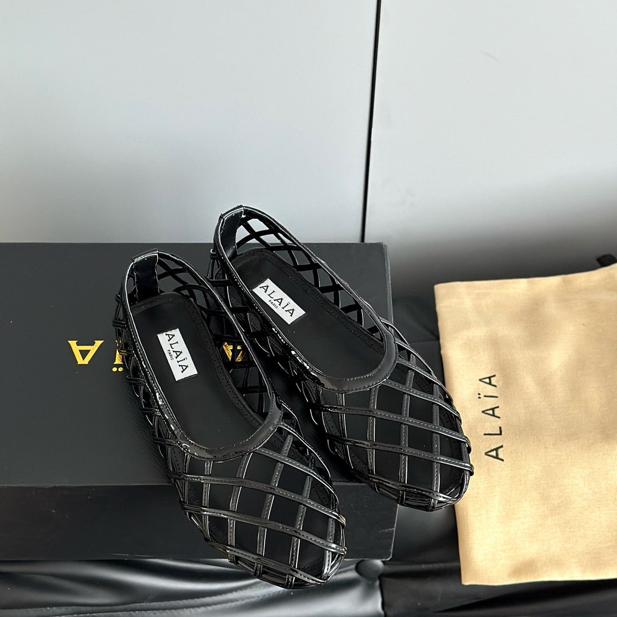 ALAIA BALLET FLATS