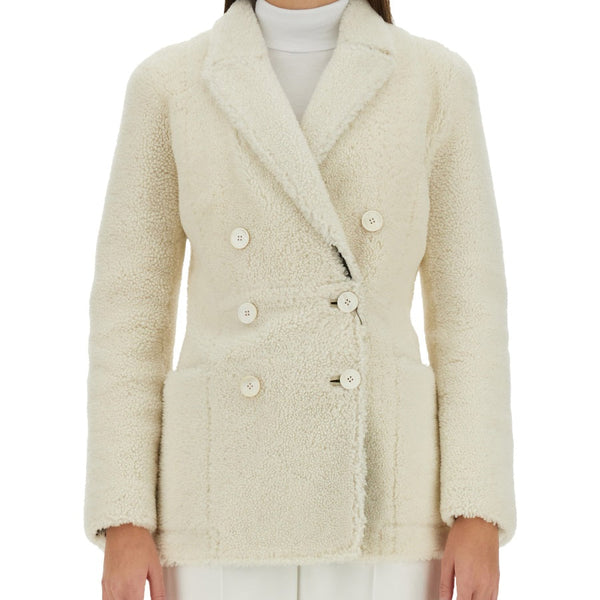Alexander Mcqueen Women Double Breasted Coat