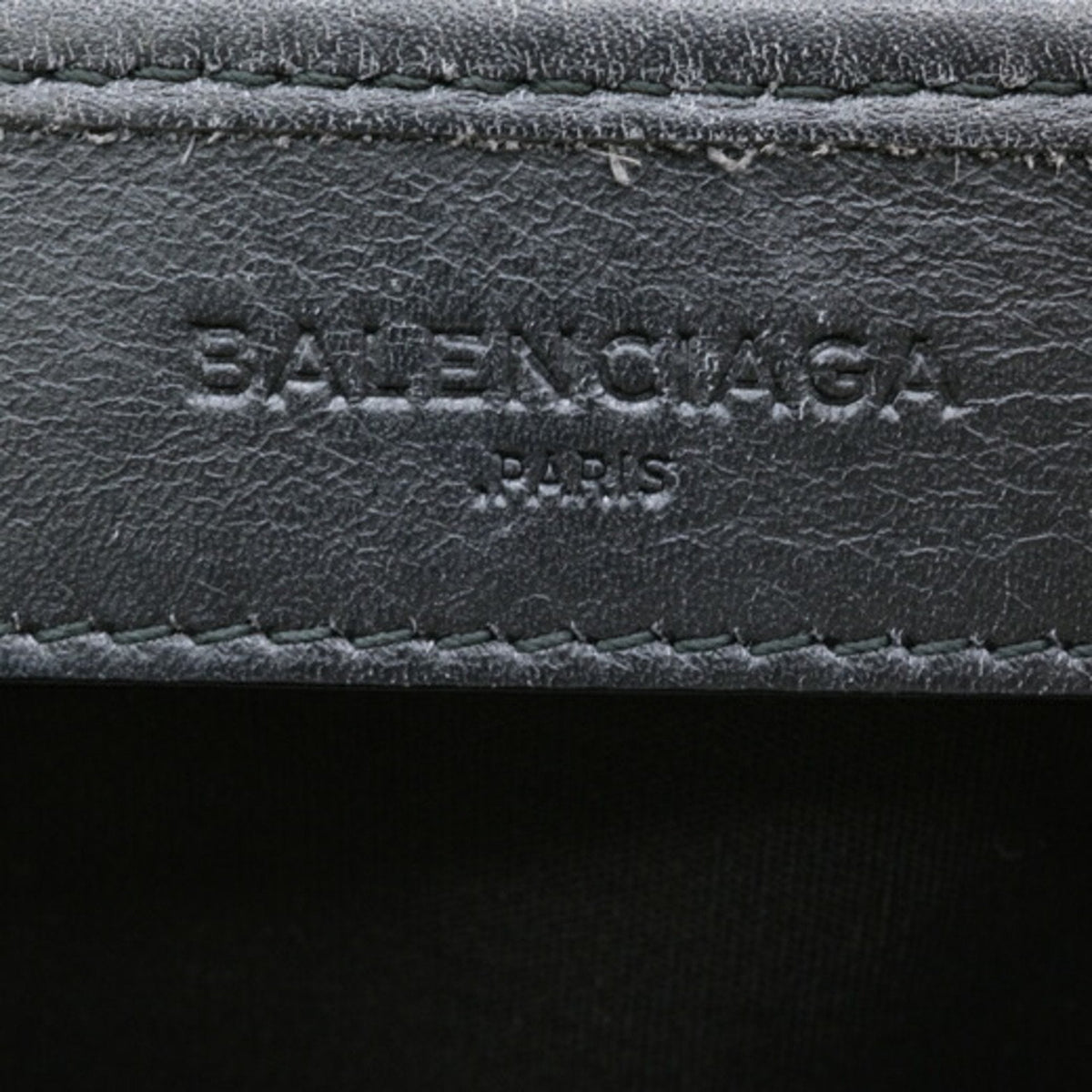 balenciaga Navy Cabas Tote