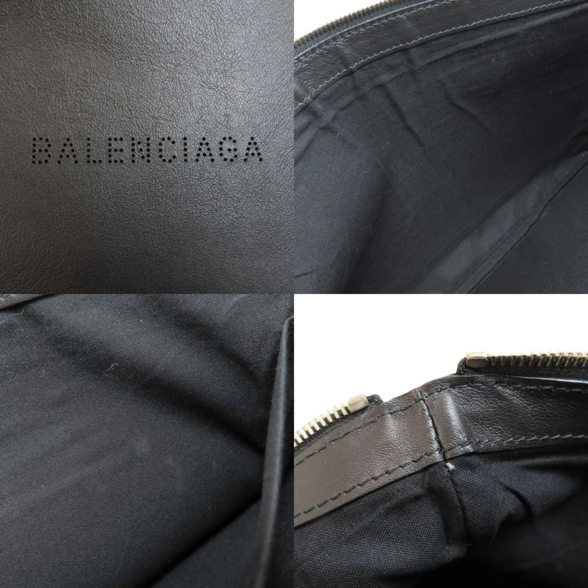 balenciaga Navy Clutch Bag