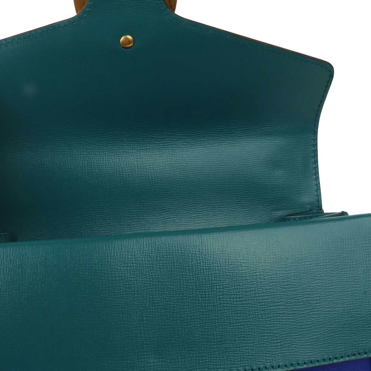 Gucci Limited Edition Green and Blue Dionysus Shoulder Bag *