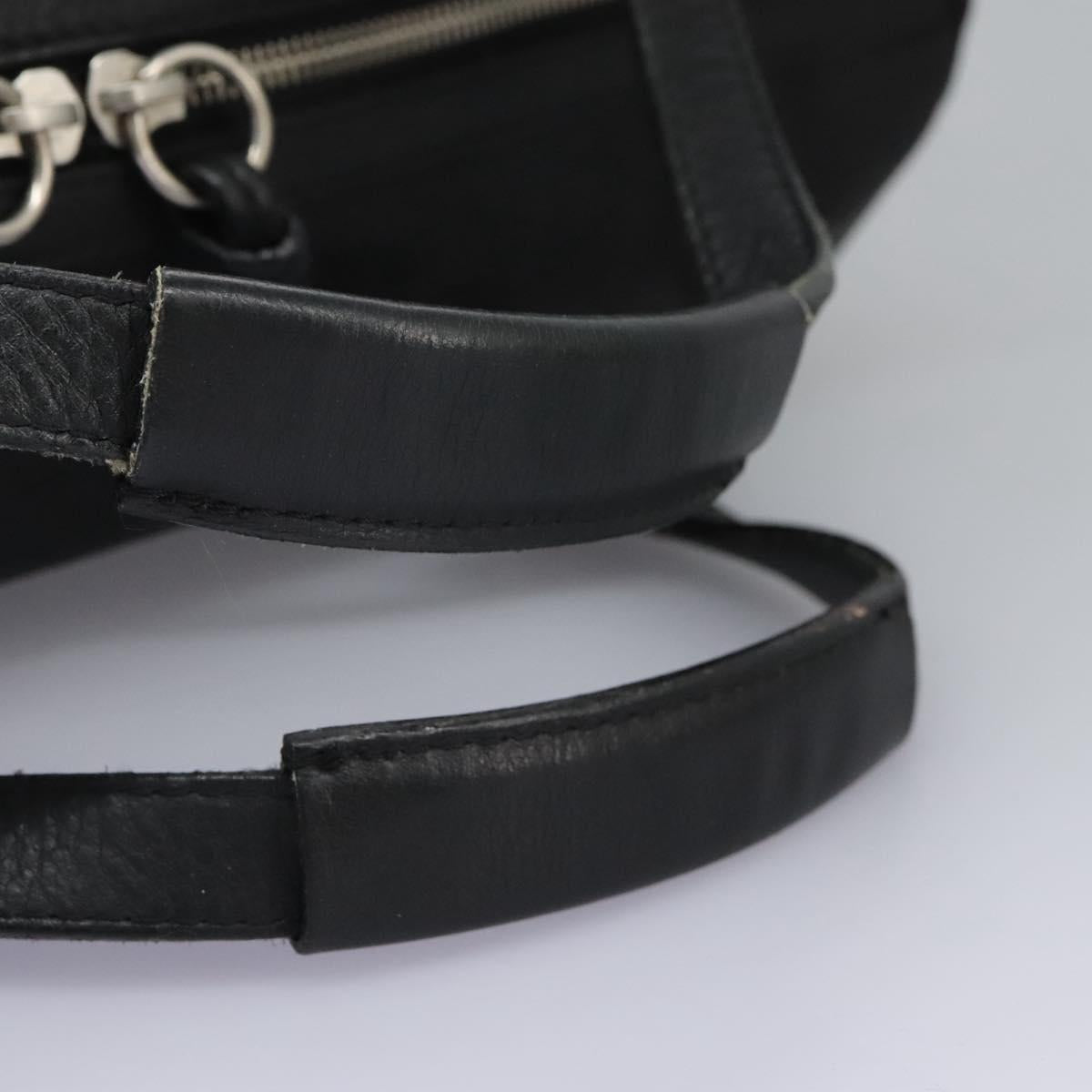 Chloe Hand Bag Leather Black 110305