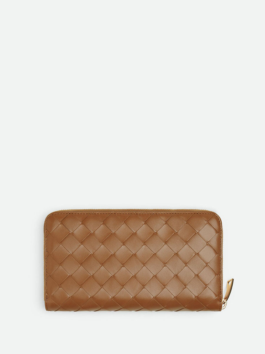 Bottega Veneta Women Portafoglio Intrecciato Grande Con Zip
