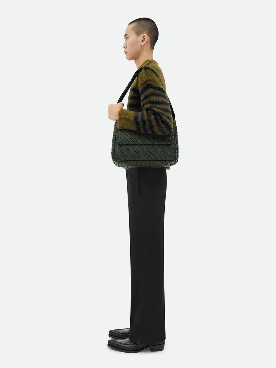 Bottega Veneta Men Cobble Messenger Grande