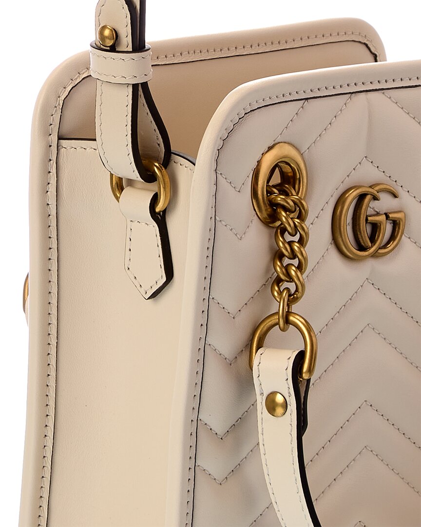 Gucci Gg Marmont Mini Leather Shoulder Bag