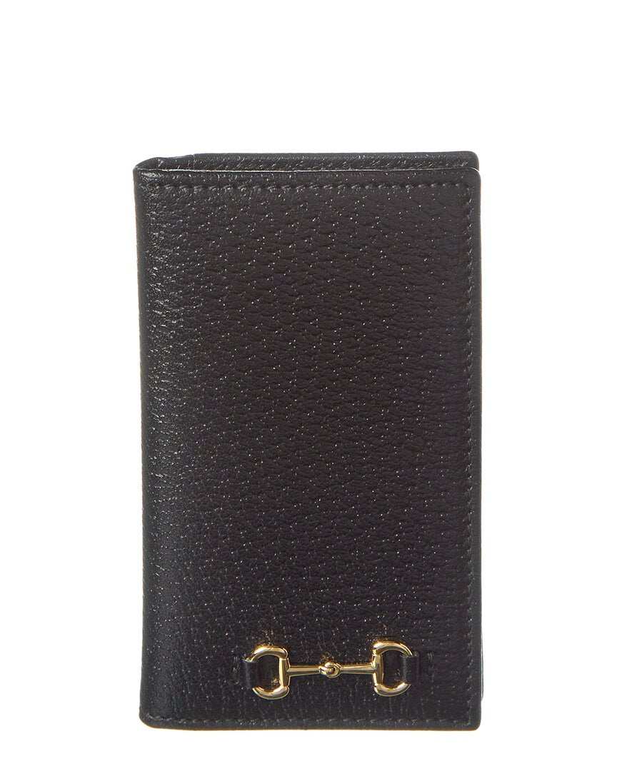 Gucci Horsebit Leather Card Holder