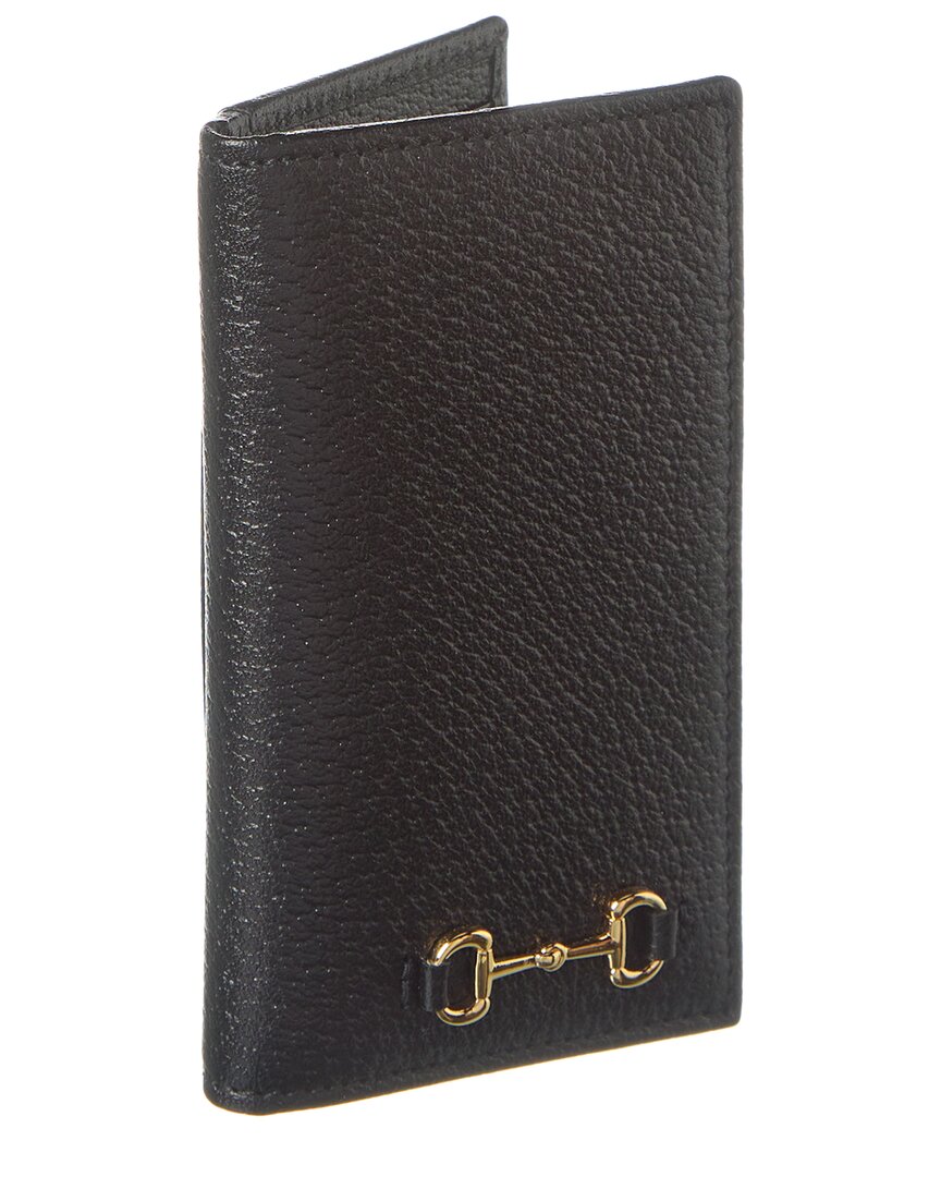 Gucci Horsebit Leather Card Holder