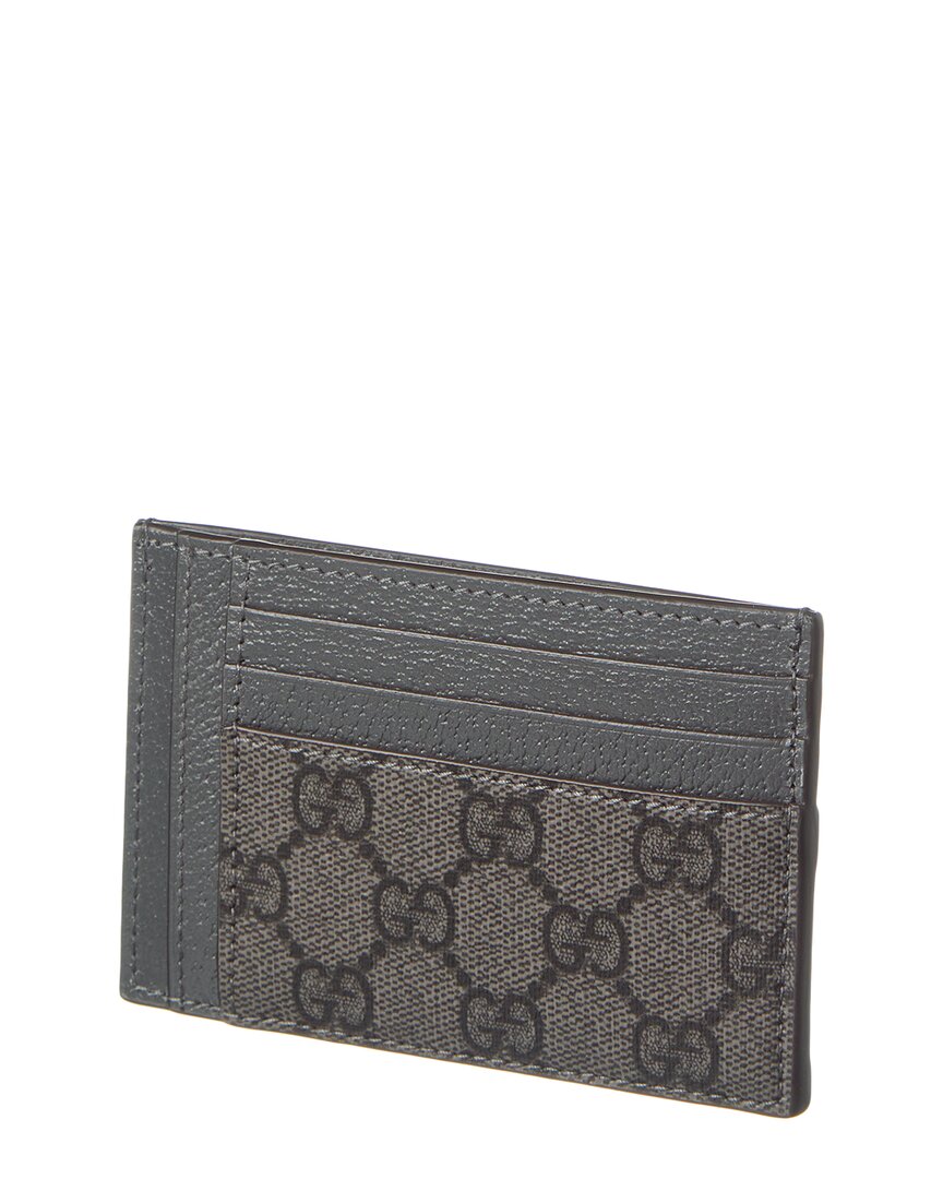 Gucci Ophidia Gg Supreme Canvas & Leather Card Case