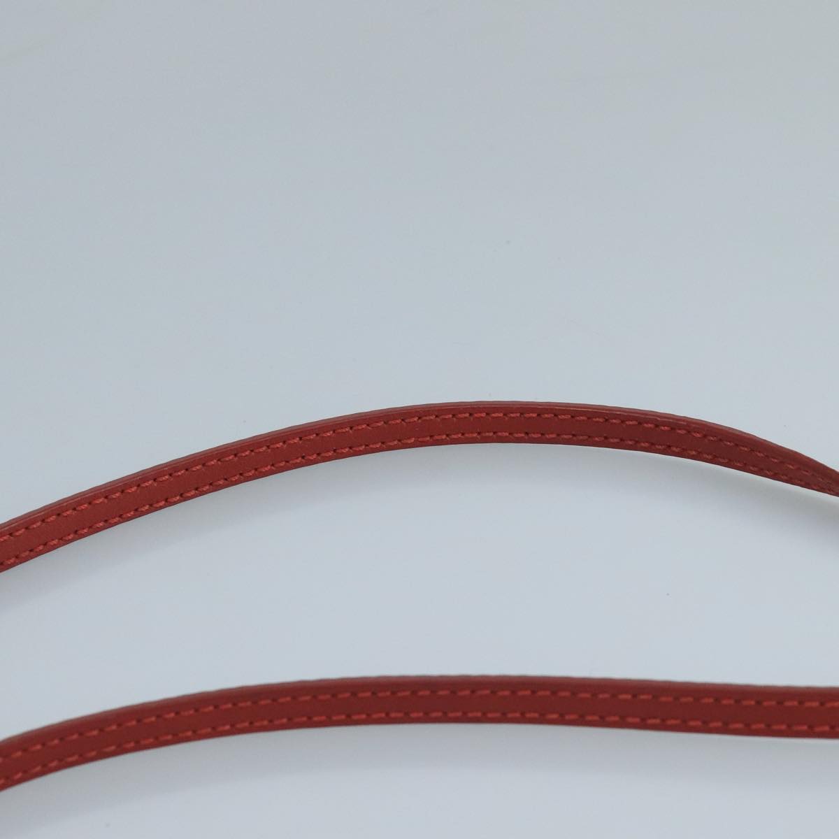 Chloe Mercy Shoulder Bag Leather Red Gold 111189