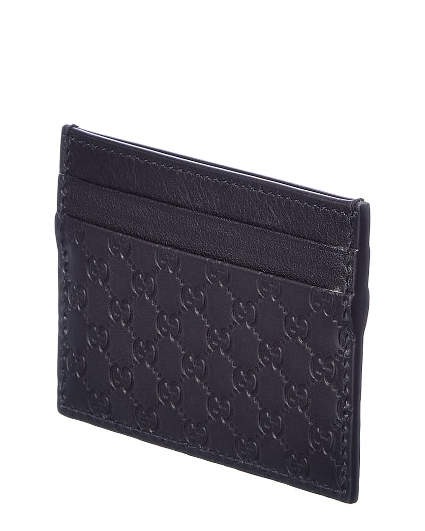 Gucci Gg Leather Card Holder