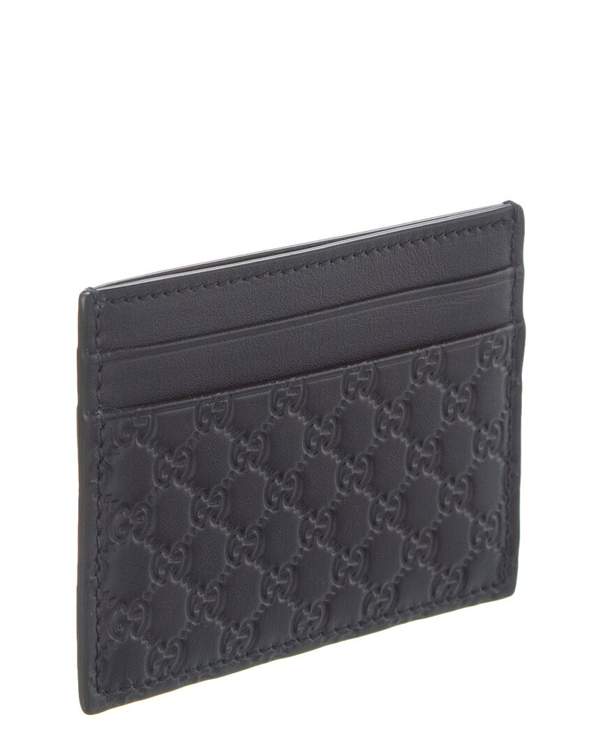 Gucci Gg Leather Card Holder