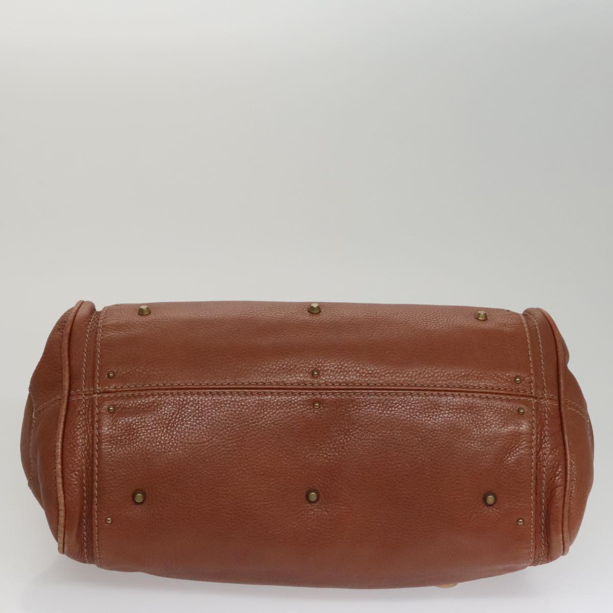 Chloe Paddington Hand Bag Leather Brown Gold Silver 010851 5276 112406