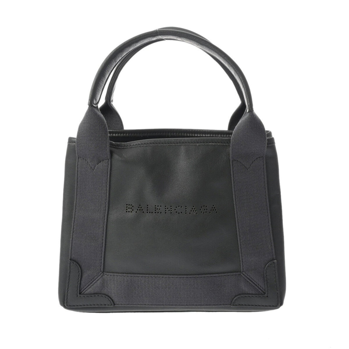 balenciaga Navy Cabas Handbag