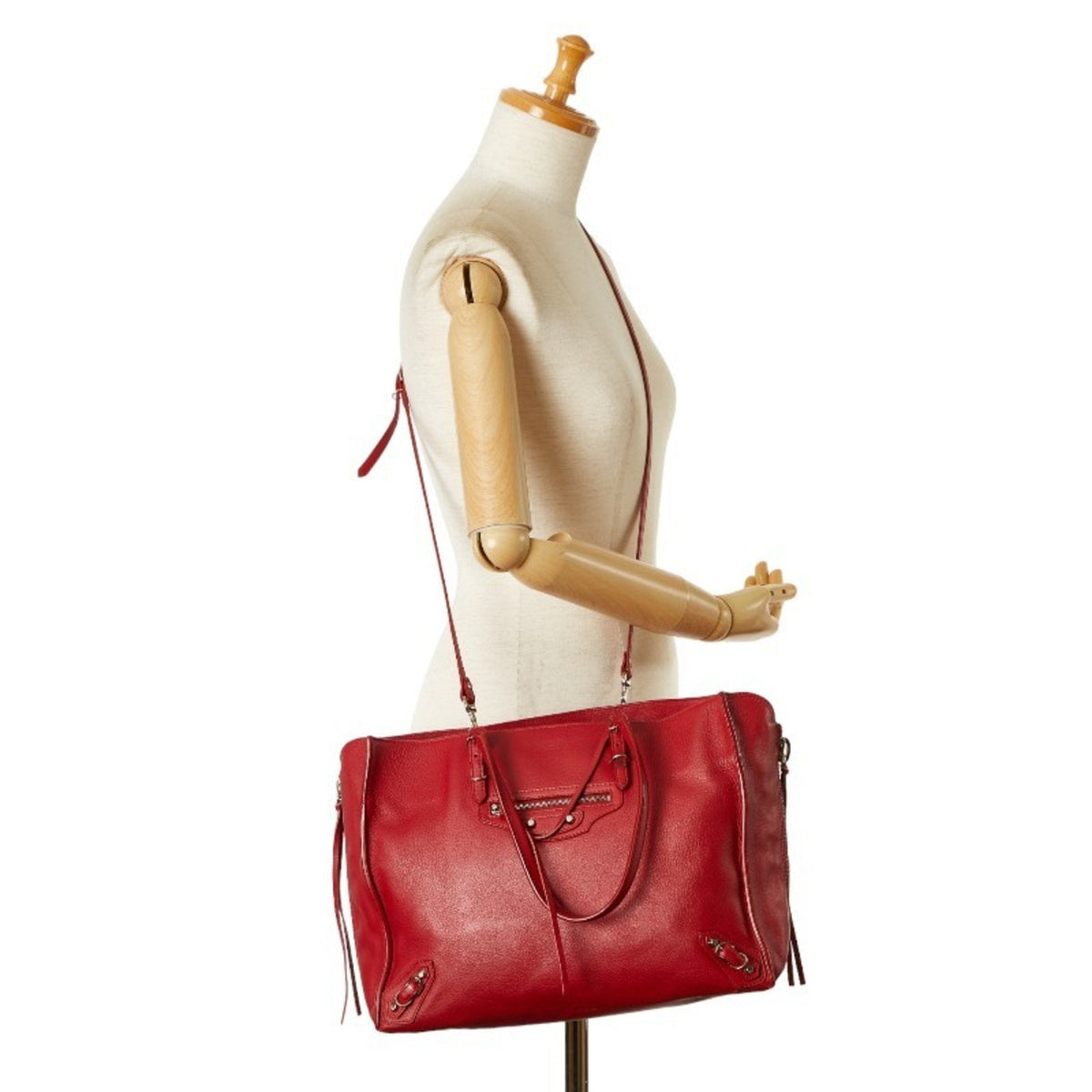 balenciaga PAPIER A6 ZIP AROUND Shoulder Bag