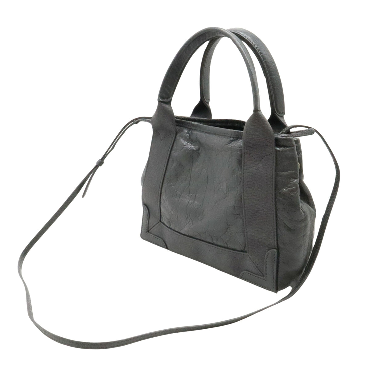 balenciaga Navy Cabas Tote