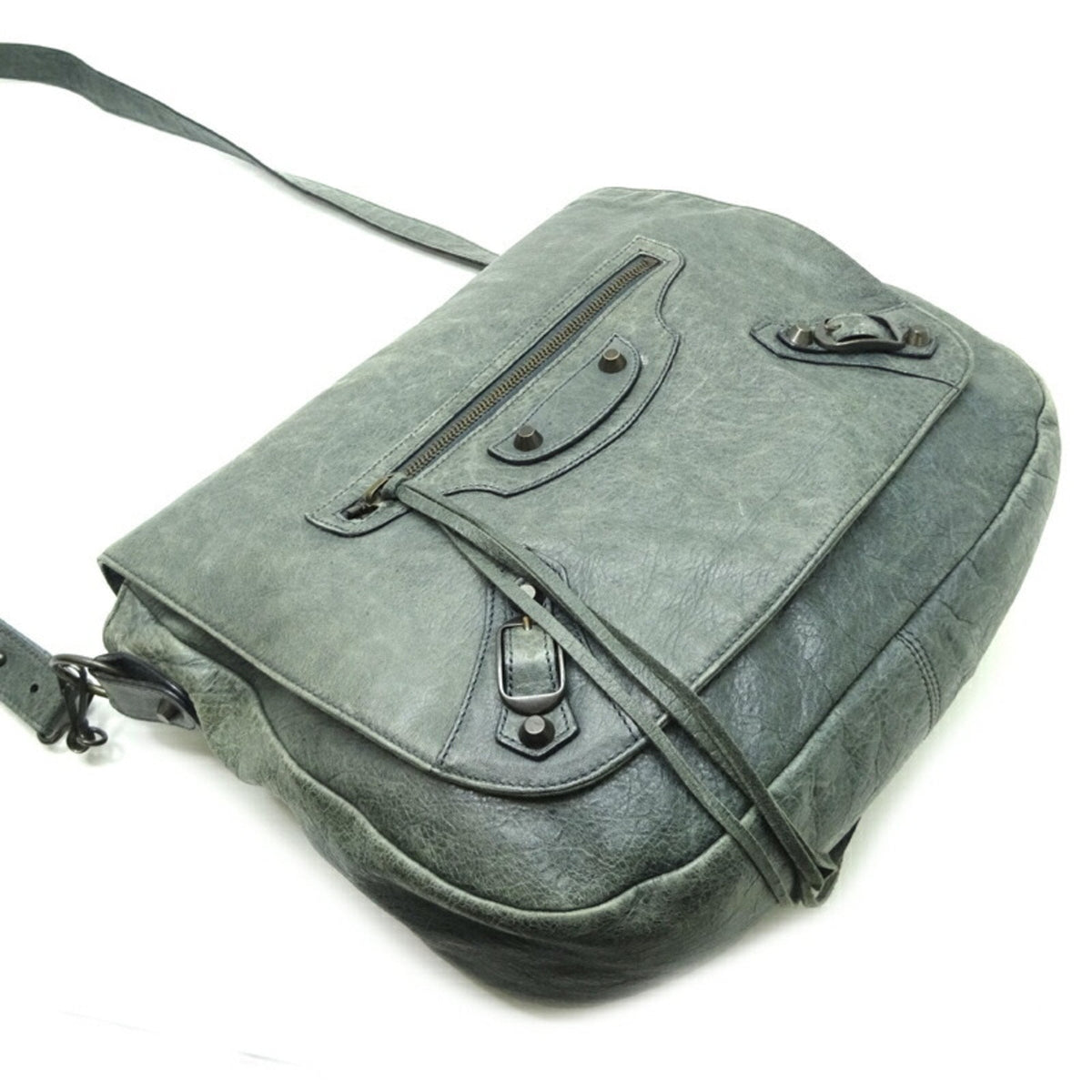 balenciaga The Folk Shoulder Bag