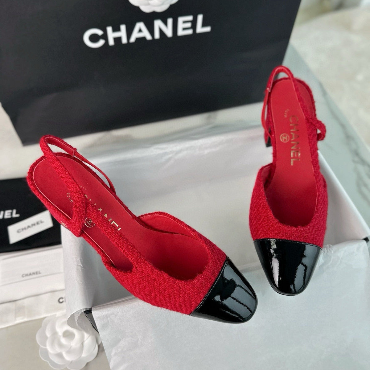 CC SLINGBACK HEELS