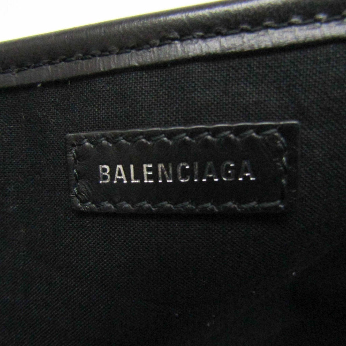 balenciaga Navy Cabas Handbag
