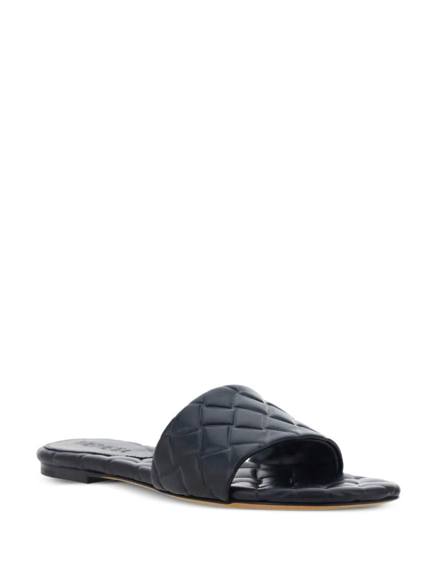 Bottega Veneta Women Intreccio Pattern Amy Flat Mule