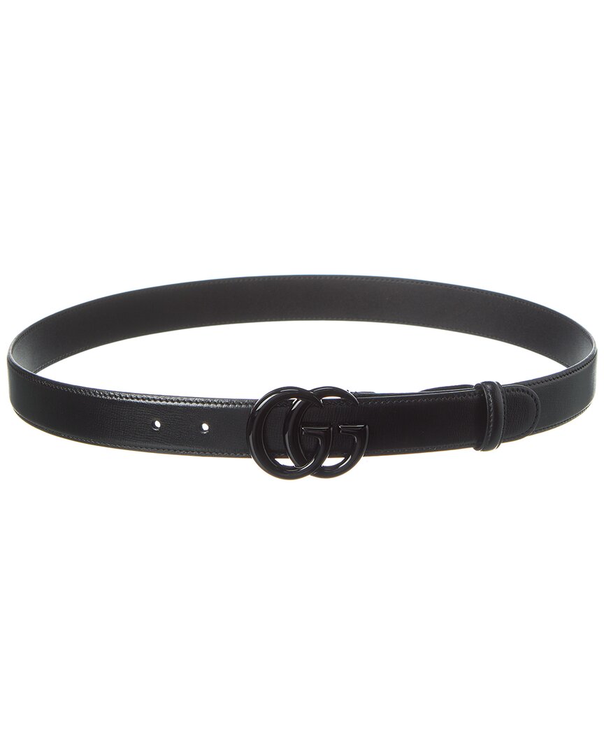 Gucci Double G Leather Belt
