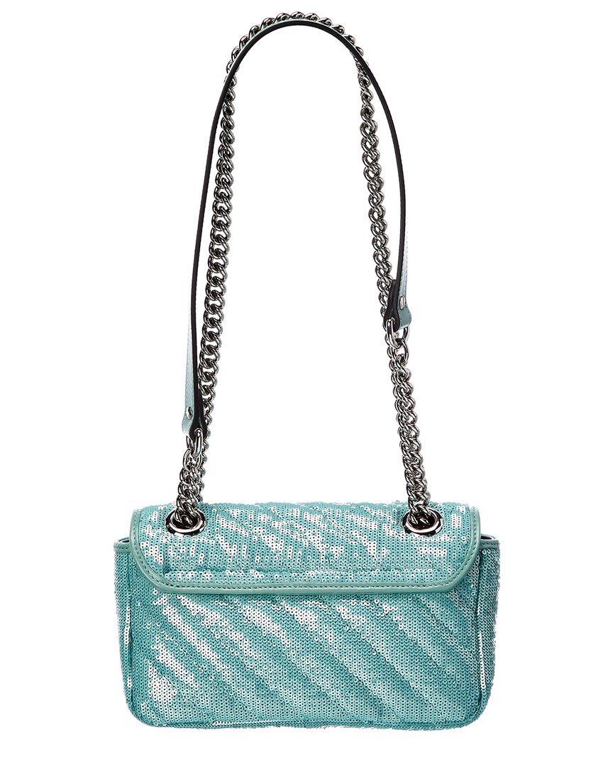Gucci Gg Marmont Mini Sequin Shoulder Bag