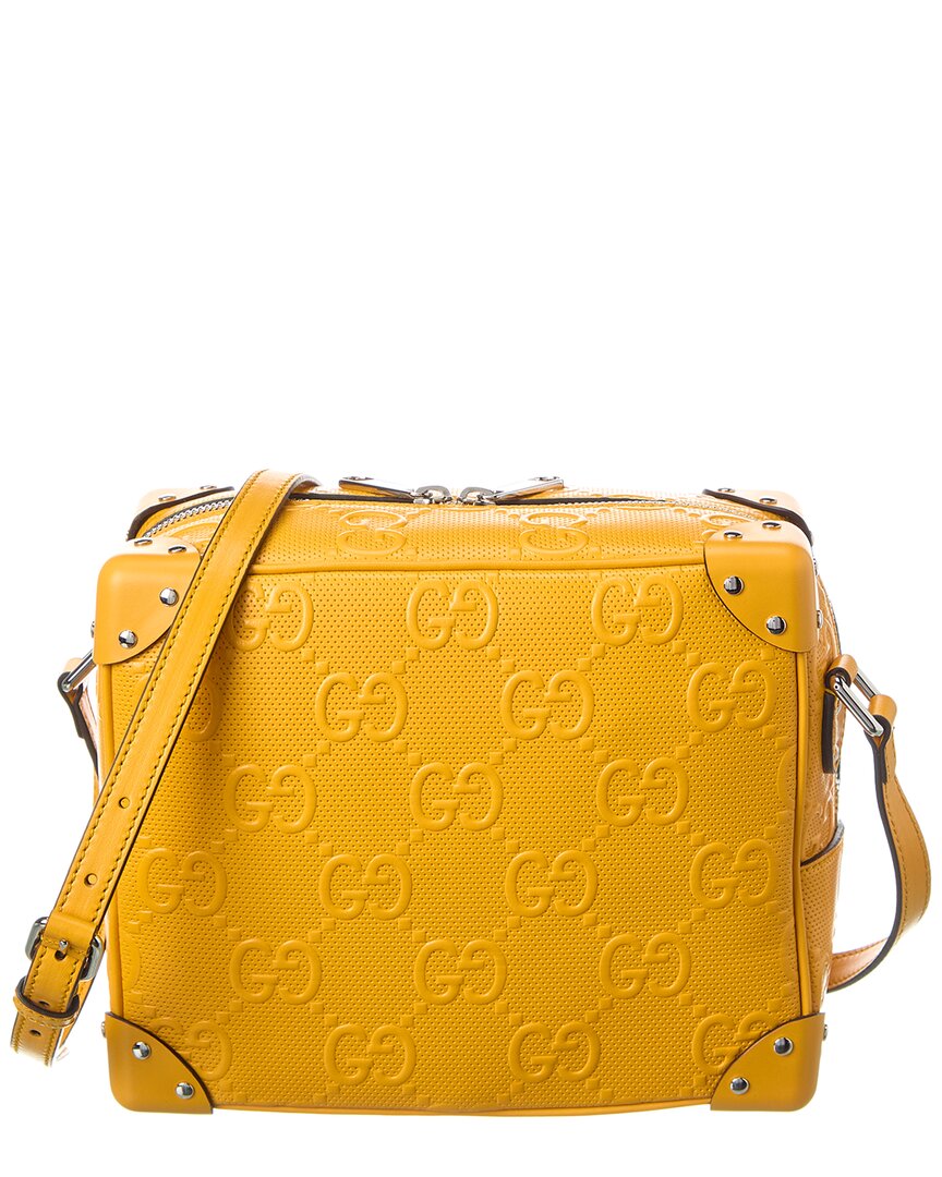 Gucci Vintage Bree Cloth & Leather Crossbody