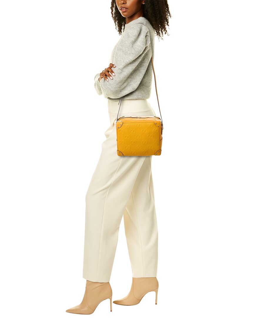 Gucci Vintage Bree Cloth & Leather Crossbody