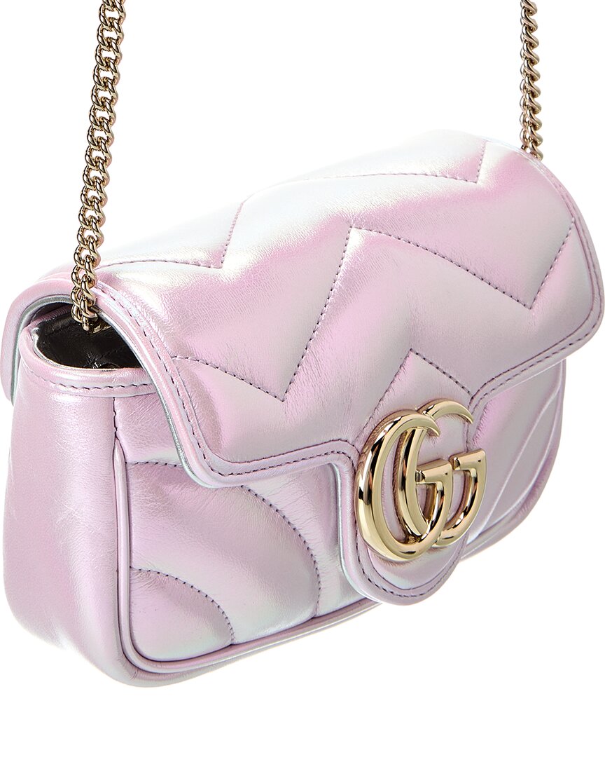 Gucci Gg Marmont Super Mini Matelasse Leather Shoulder Bag