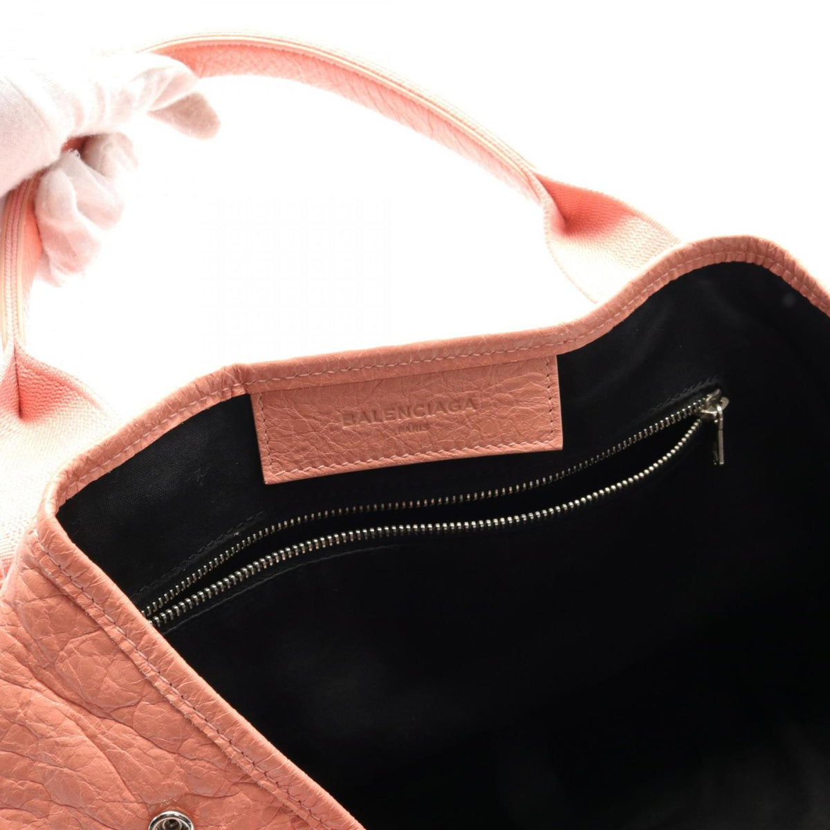 balenciaga Navy Cabas Tote