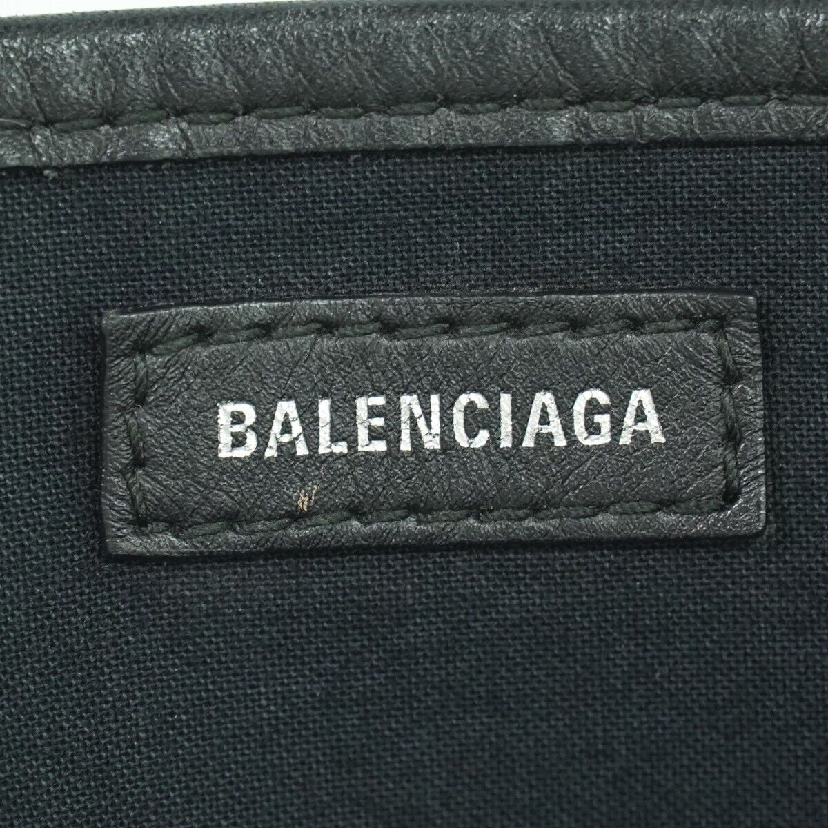 balenciaga Navy Cabas Handbag