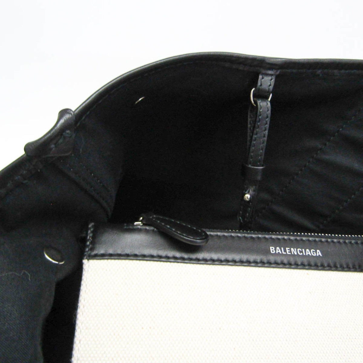 balenciaga Navy Cabas Tote